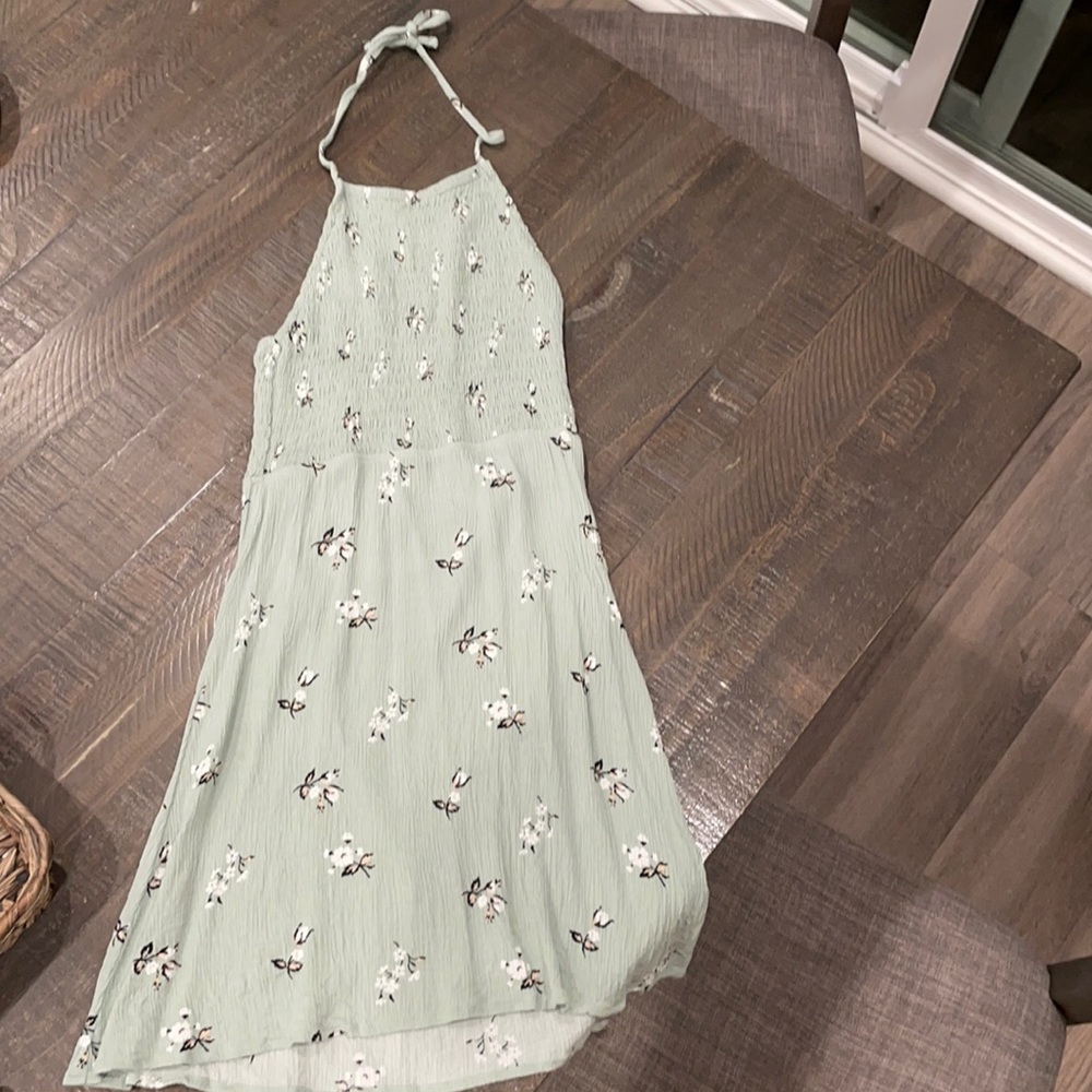 Tillys green floral dress